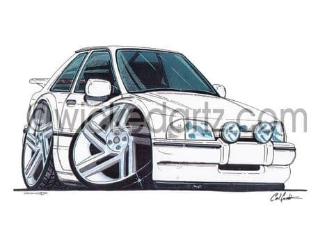 Ford Escort MK4 XR3i White (Items from £9.50)