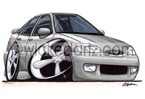 Ford Escort MK6 GTi Grey (Items from £9.50)