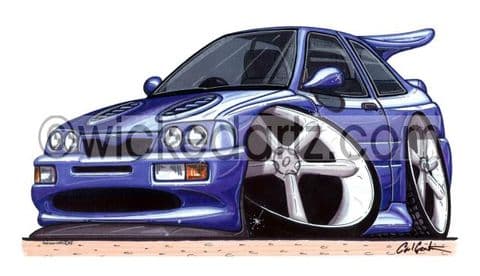 Ford Escort RS Cosworth Blue (Items from £9.50)