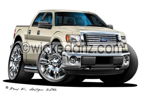 Ford F-150 Pick Up Champagne DK (Items from £9.50)