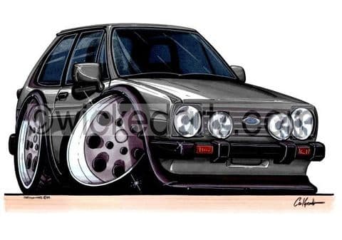 Ford Fiesta MK1 XR2 Black (Items from £9.50)