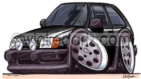 Ford Fiesta MK2 XR2 Black (Items from £9.50)