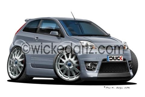 Ford Fiesta MK6 Zetec S Grey DK (Items from £9.50)