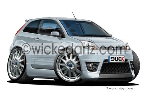 Ford Fiesta MK6 Zetec S Silver DK (Items from £9.50)