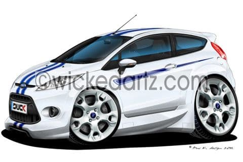 Ford Fiesta MK7 S1600 White DK (Items from £9.50)