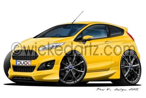 Ford Fiesta MK7 Zetec S 2014+ BK Alloys Mustard DK (Items from £9.50)