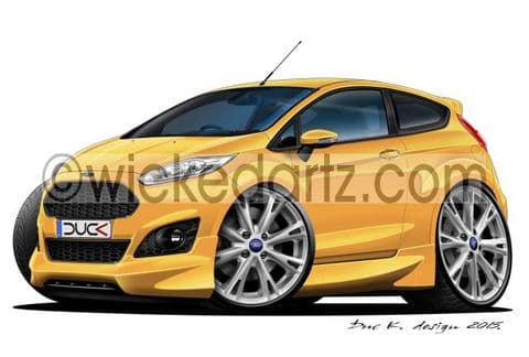 Ford Fiesta MK7 Zetec S 2014+ Mustard DK (Items from £9.50)