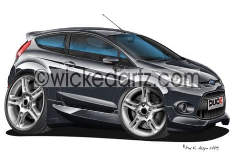 Ford Fiesta MK7 Zetec S Black DK (Items from £9.50)