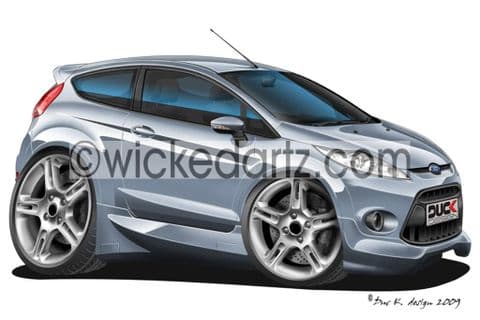 Ford Fiesta MK7 Zetec S Grey DK (Items from £9.50)