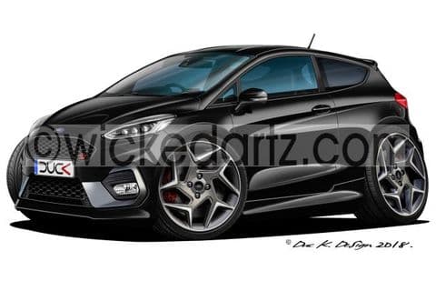 Ford Fiesta MK8 ST 2018+ Black DK (Items from £9.50)