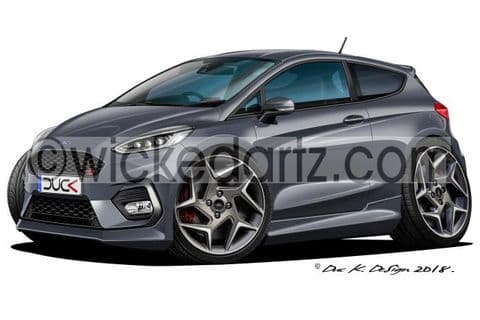 Ford Fiesta MK8 ST 2018+ Grey DK (Items from £9.50)