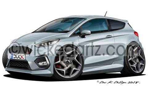 Ford Fiesta MK8 ST 2018+ Silver DK (Items from £9.50)