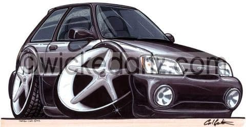 Ford Fiesta Si Black (Items from £9.50)