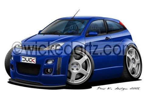 Ford Focus MK1 RS Blue DK (Items from £9.50)