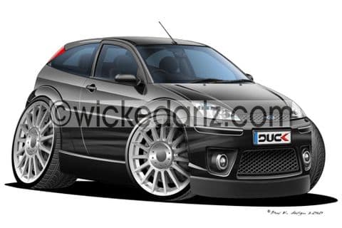 Ford Focus MK1 ST170 Black DK (Items from £9.50)