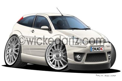 Ford Focus MK1 ST170 White DK (Items from £9.50)