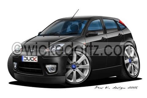 Ford Focus MK1 Zetec Black DK (Items from £9.50)