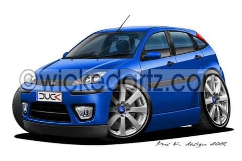 Ford Focus MK1 Zetec Blue DK (Items from £9.50)