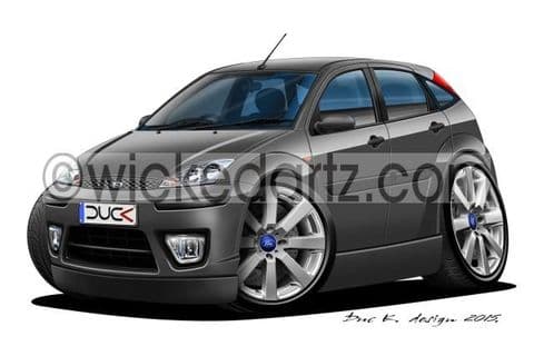 Ford Focus MK1 Zetec Grey DK (Items from £9.50)