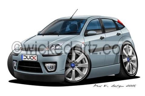 Ford Focus MK1 Zetec Silver DK (Items from £9.50)