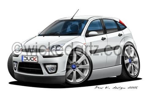 Ford Focus MK1 Zetec White DK (Items from £9.50)