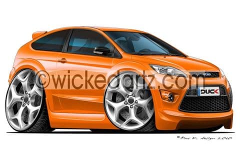 Ford Focus MK2 ST 3 Door Orange DK (Items from £9.50)