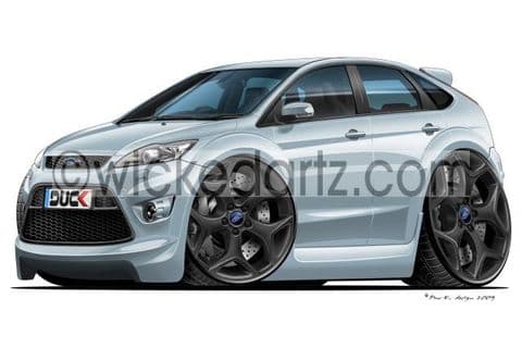 Ford Focus MK2 ST 5 Door (Black Alloys) Silver DK (Items from £9.50)