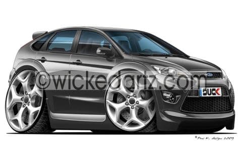 Ford Focus MK2 ST 5 Door Black DK (Items from £9.50)