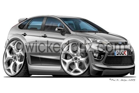 Ford Focus MK2 ST 5 Door Grey DK (Items from £9.50)