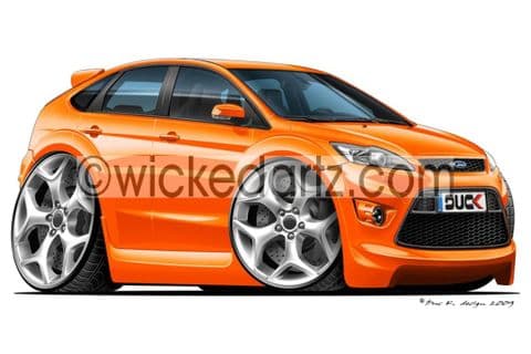 Ford Focus MK2 ST 5 Door Orange DK (Items from £9.50)