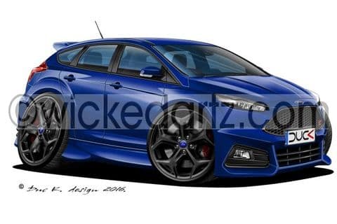 Ford Focus MK3 ST 2015+ Dark Blue DK (Items from £9.50)