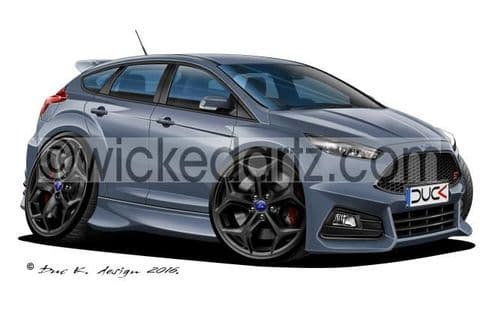 Ford Focus MK3 ST 2015+ Grey DK (Items from £9.50)