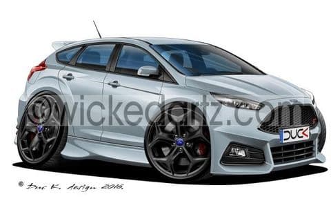Ford Focus MK3 ST 2015+ Silver DK (Items from £9.50)