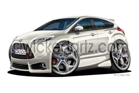 Ford Focus MK3 ST White DK (Items from £9.50)
