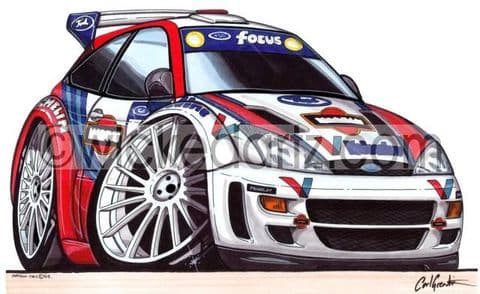 Ford Focus Rally Car (Items from £9.50)