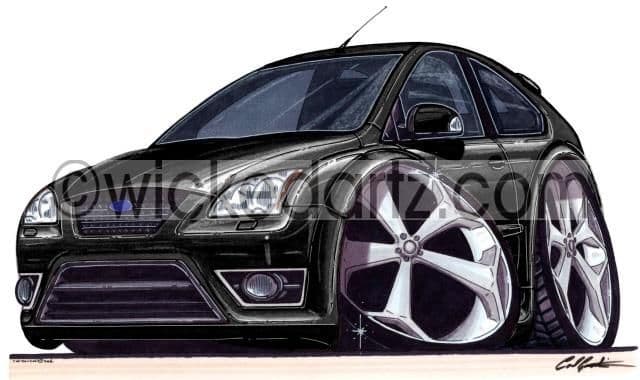 Ford Focus ST Black  (Items from £9.50)