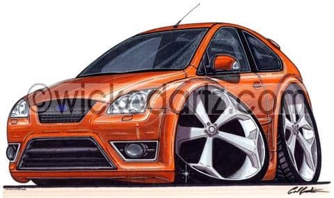 Ford Focus ST Electric Orange  (Items from £9.50)