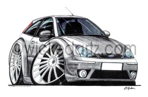 Ford Focus ST170 Silver (Items from £9.50)