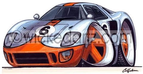 Ford GT40 Gulf Racing Sky Blue  (Items from £9.50)