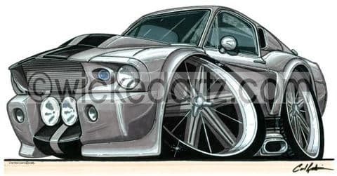 Ford GT500 Shelby Mustang 'Eleanor'  (Items from £9.50)