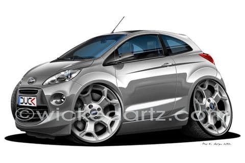 Ford KA MK2 Grey DK (Items from £9.50)