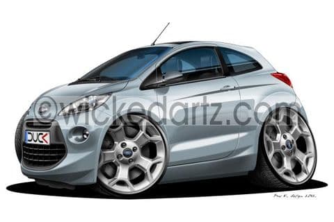 Ford KA MK2 Silver DK (Items from £9.50)