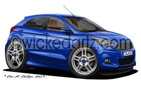 Ford KA+ MK3 Blue DK (Items from £9.50)