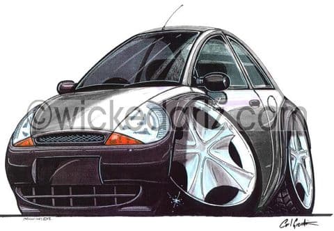 Ford KA Silver  (Items from £9.50)