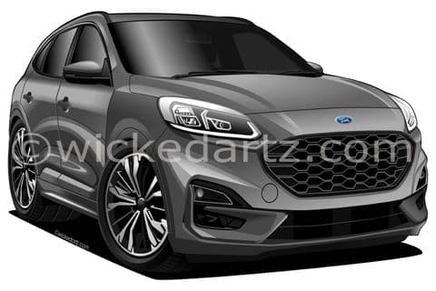 Ford Kuga MK3 ST-Line 2022+ Grey (Items from £9.50)