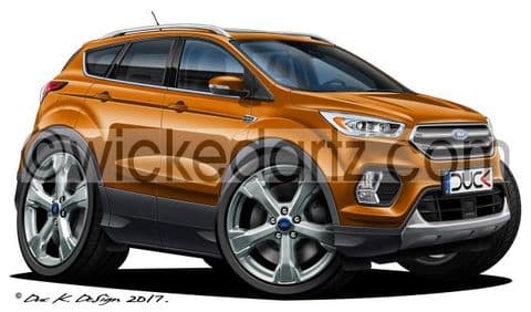 Ford Kuga SUV 2017+ Bronze DK (Items from £9.50)