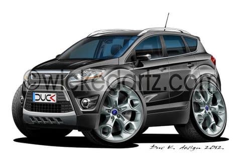 Ford Kuga SUV Black DK (Items from £9.50)