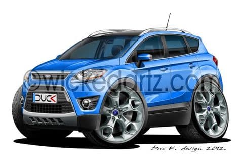 Ford Kuga SUV Blue DK (Items from £9.50)