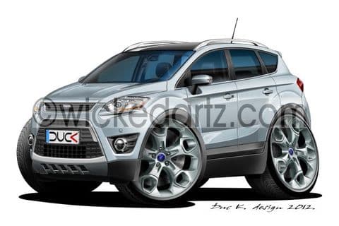 Ford Kuga SUV Silver DK (Items from £9.50)