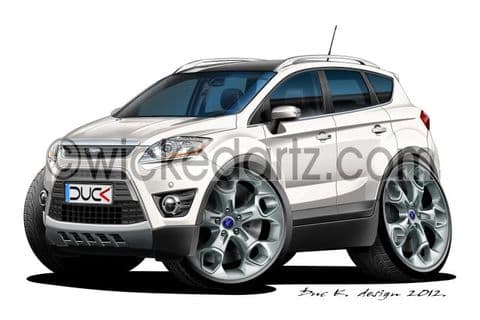 Ford Kuga SUV White DK (Items from £9.50)